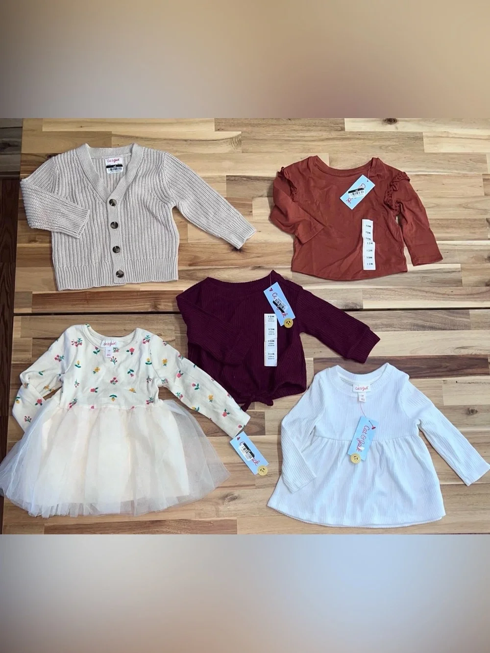 NWT Toddler girls’ clothes bundle 12M